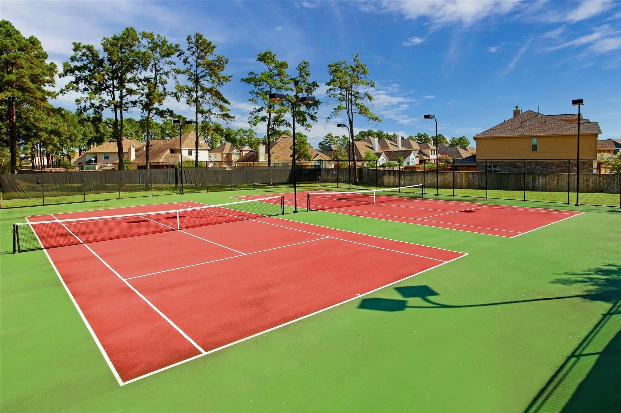 13035 Avery Ridge Lane Tomball, TX 77377 - Photo 27 of 27 Enjoy outdoor recreation with these well-maintained community tennis courts