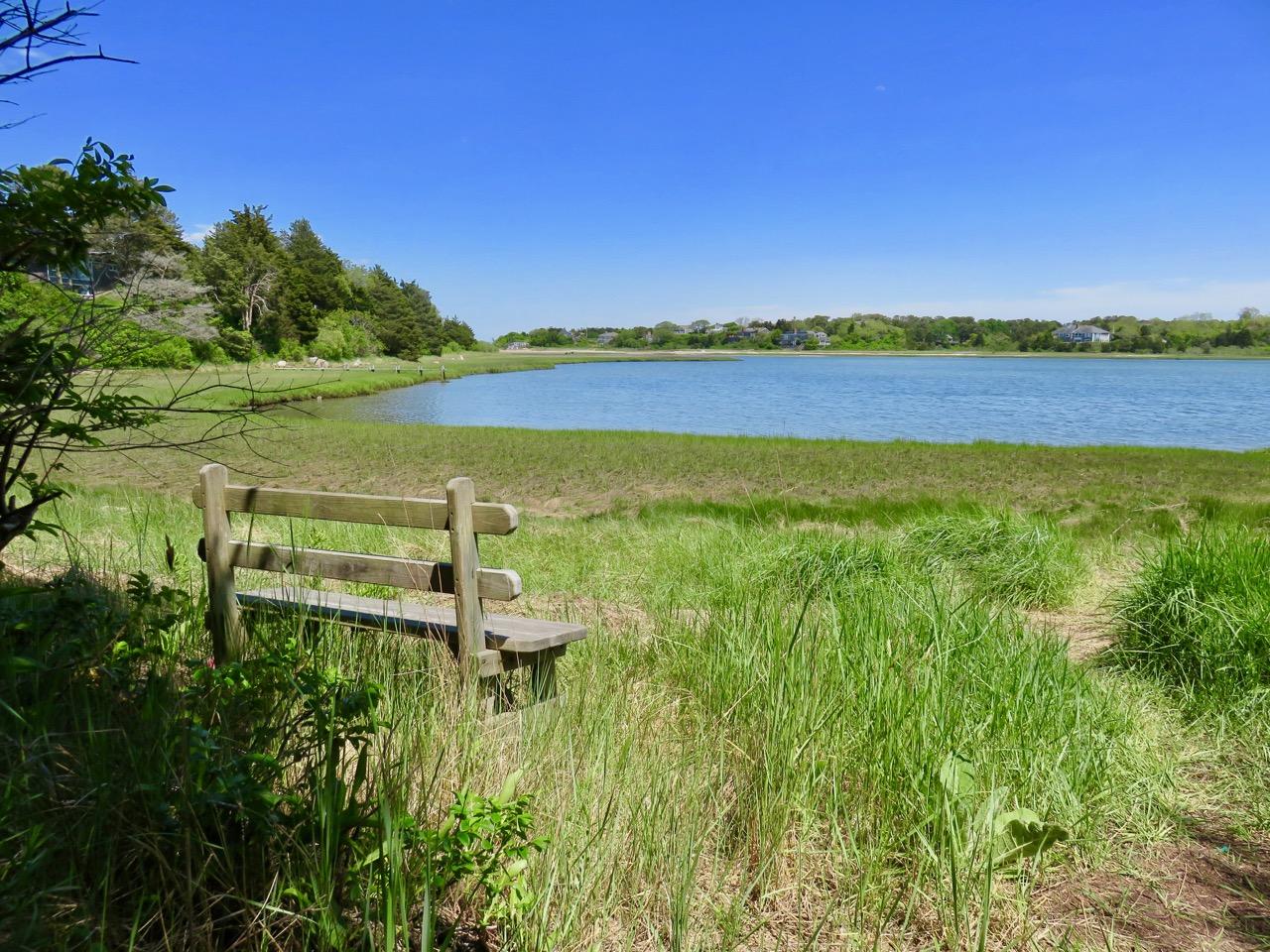15 Seaview Road Orleans, MA 02653 - Photo 7 of 12 a view of a lake with a house in the background