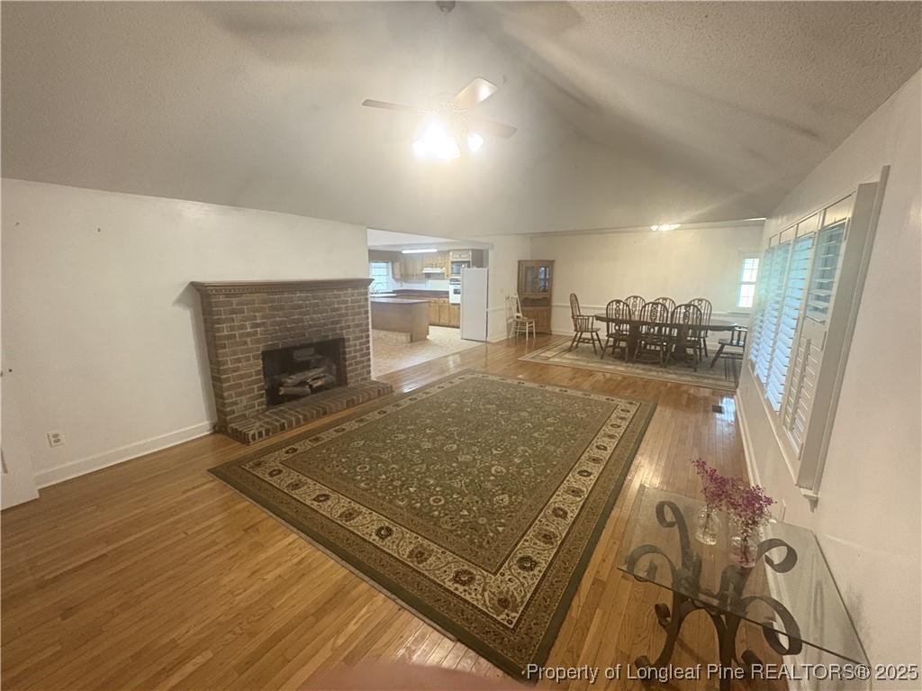 6566 Bend Of River Road Dunn, NC 28334 - Photo 5 of 20 Open Living Room & Dining Room