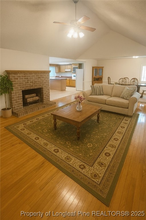 6566 Bend Of River Road Dunn, NC 28334 - Photo 6 of 20 Virtually Staged Living Room & Dining Room