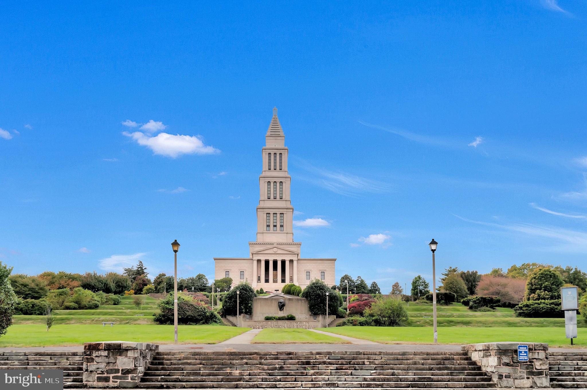1437 Duke Street Alexandria, VA 22314 - Photo 33 of 45 a view of a lake with a house in the background