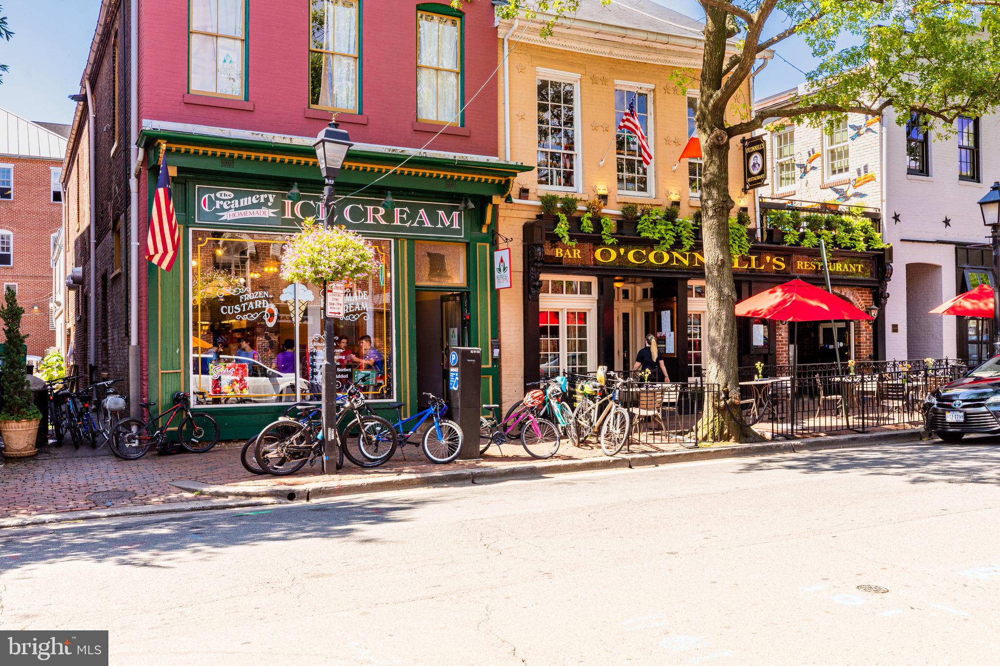 1437 Duke Street Alexandria, VA 22314 - Photo 43 of 45 a view of street with shops on a street