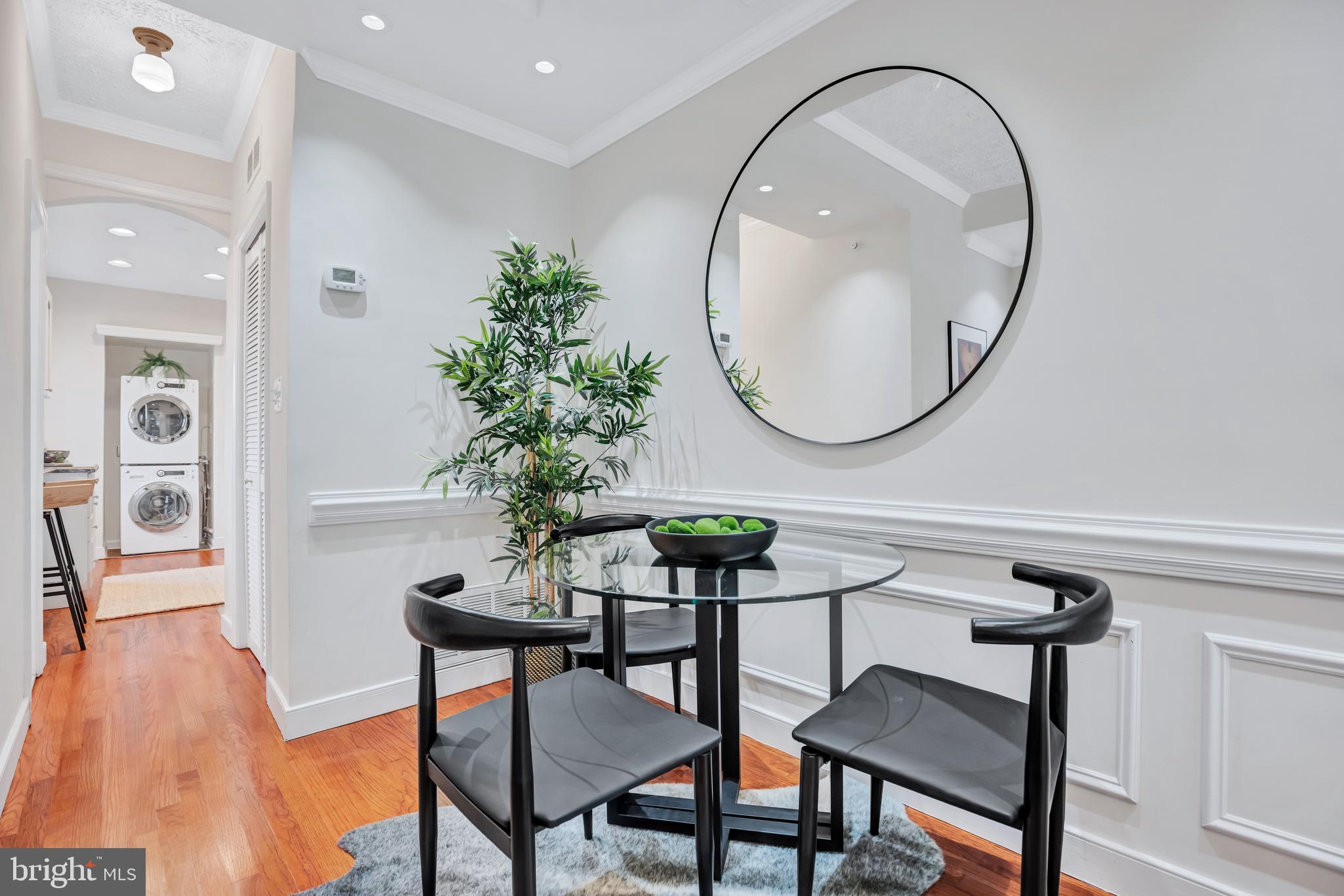1437 Duke Street Alexandria, VA 22314 - Photo 8 of 45 a view of a livingroom with furniture and wooden floor