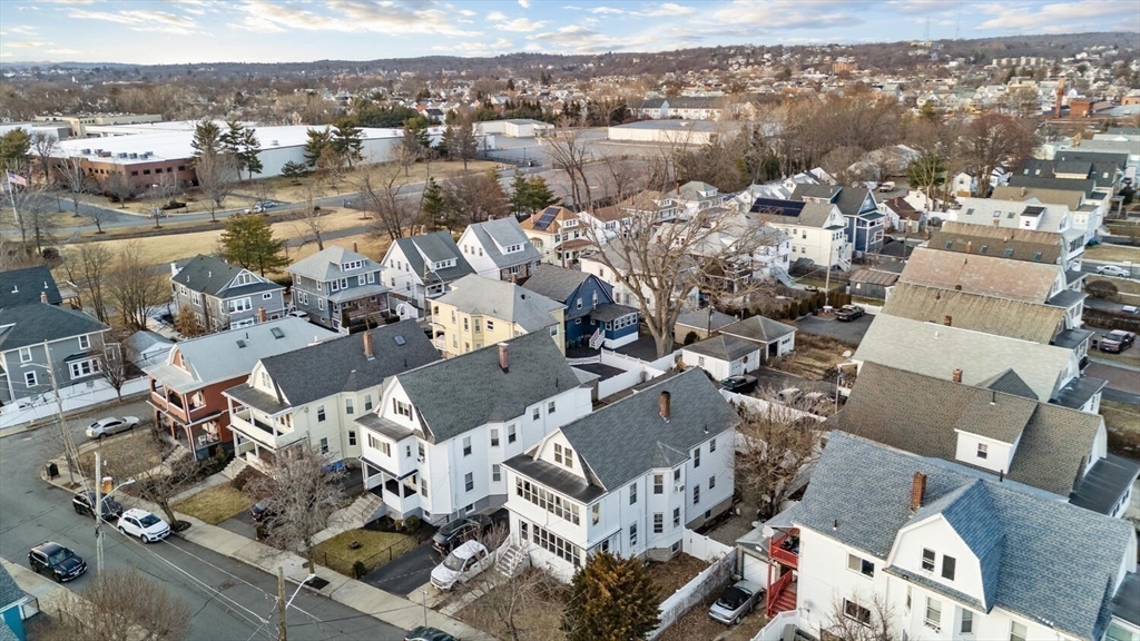 141 4th Street Medford, MA 02155 - Photo 19 of 26 an aerial view of a city