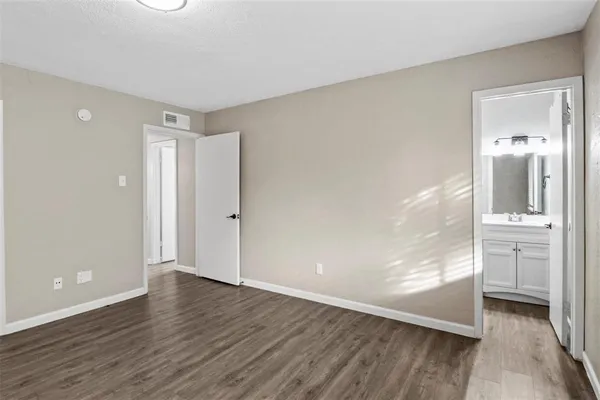 wooden floor in an empty room