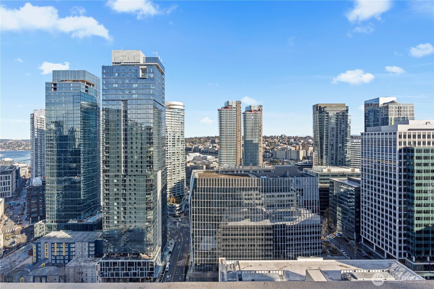 819 Virginia Street, Unit 1408 Seattle, WA 98101 - Photo 37 of 39 a view of a city that has tall buildings