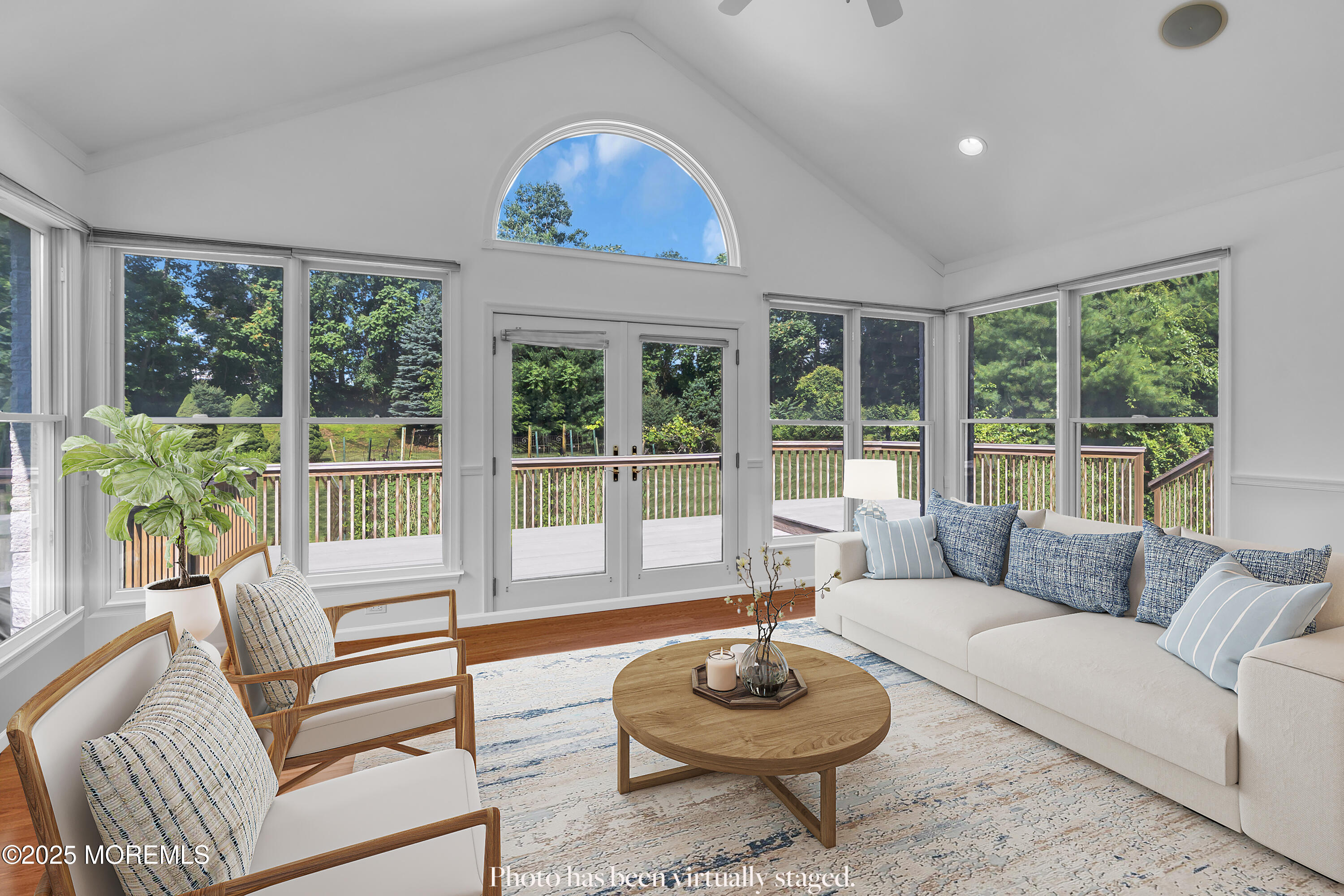 1721 Azure Drive Neptune, NJ 07753 - Photo 17 of 95 Staged Sunroom w Disclaim