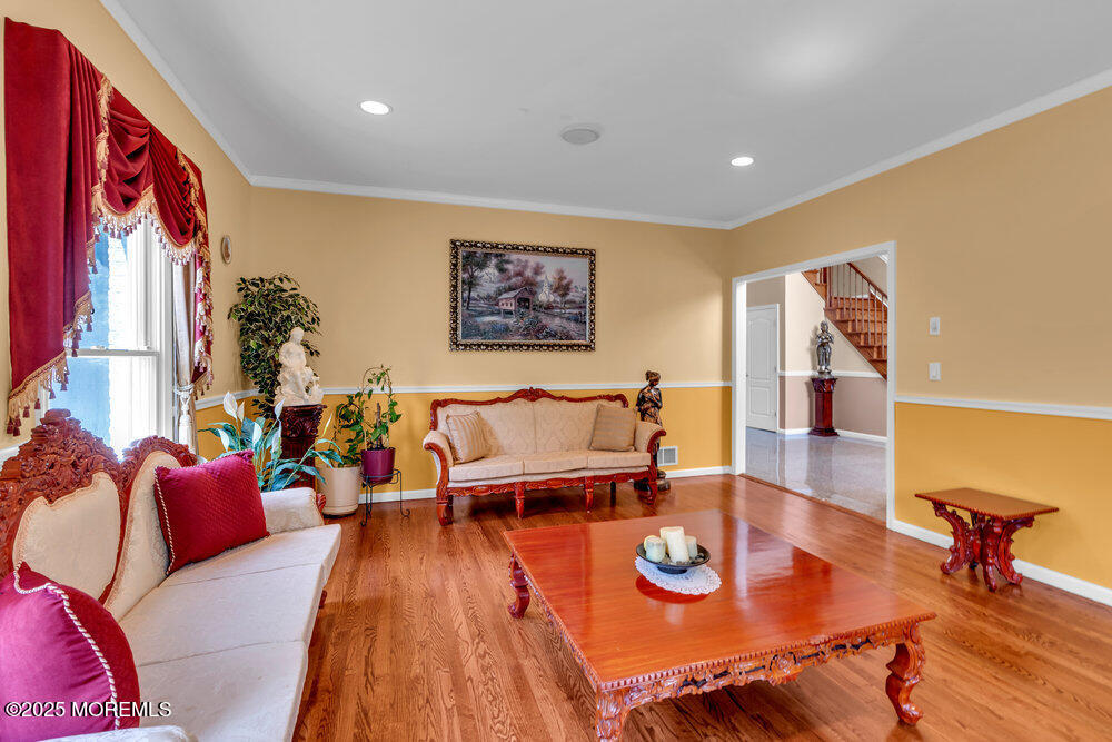 1721 Azure Drive Neptune, NJ 07753 - Photo 9 of 95 a living room with furniture and wooden floor
