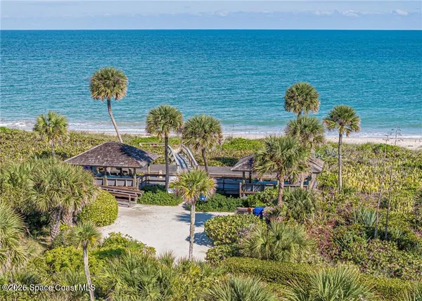a view of an ocean beach
