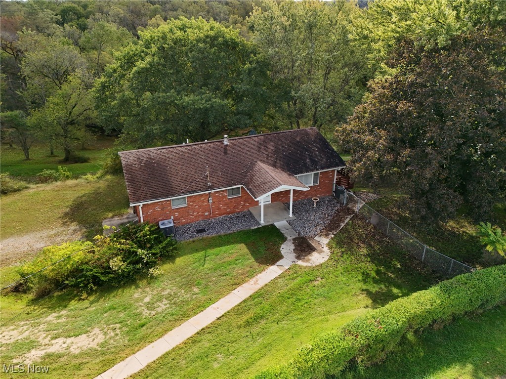 115 Carol Road Wellsburg, WV 26070 - Photo 6 of 36 View from above of property