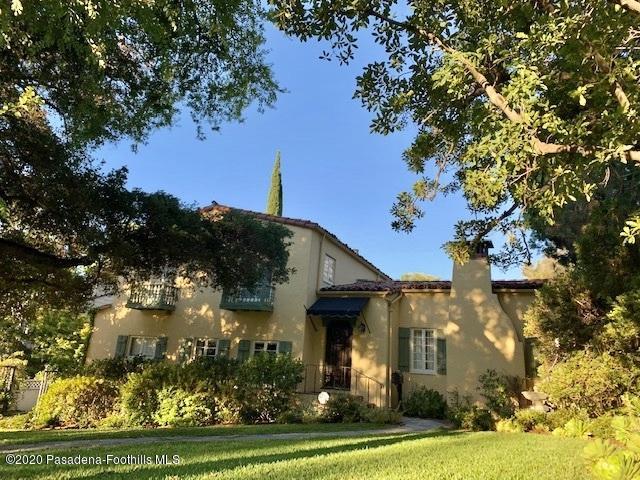 160 Sierra View Road Pasadena, CA 91105 - Photo 2 of 4 a front view of a house with garden