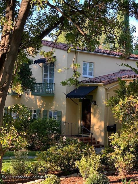 160 Sierra View Road Pasadena, CA 91105 - Photo 3 of 4 front view of a house with a small yard