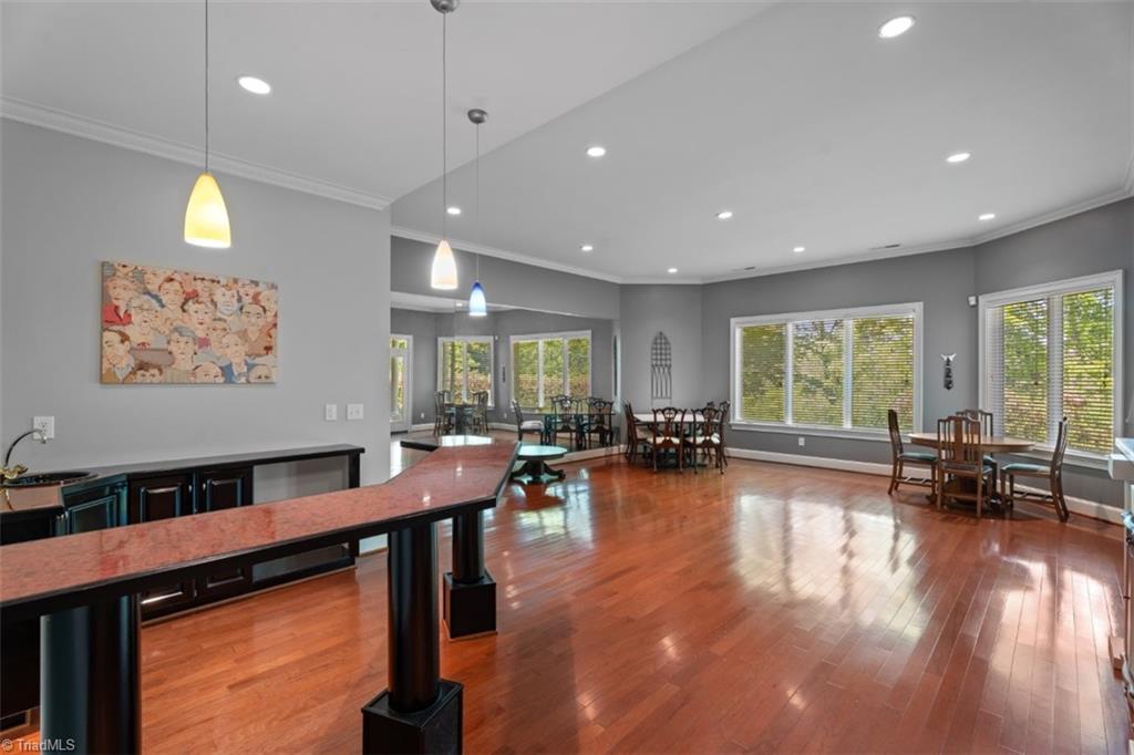 4449 Bent Tree Farm Road Winston-Salem, NC 27106 - Photo 38 of 50 The multi-purpose room features a wet bar