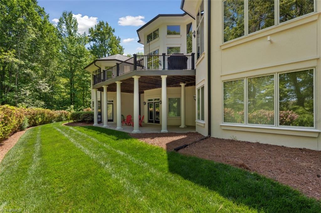 4449 Bent Tree Farm Road Winston-Salem, NC 27106 - Photo 44 of 50 Perfectly manicured lawn and mature plantings