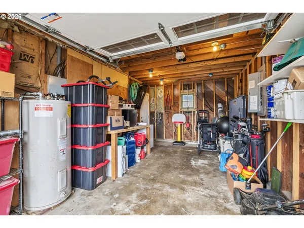 a view of storage and utility room