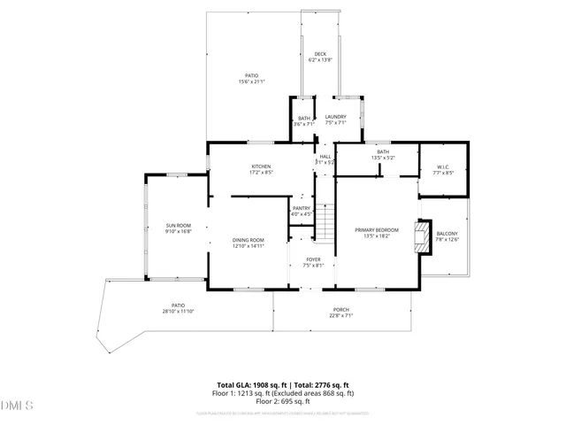$899,000 | 1902 Glenwood Avenue, Raleigh, NC 27608