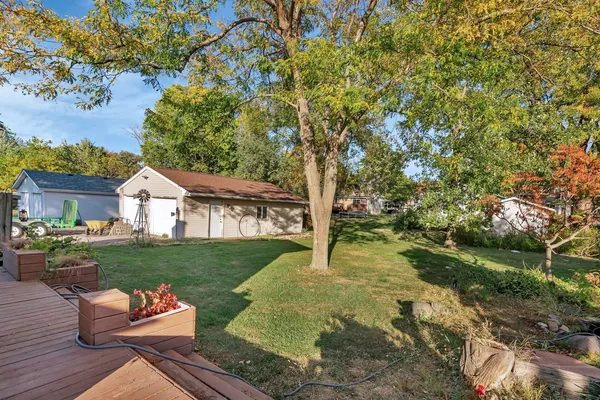 a house view with outdoor space
