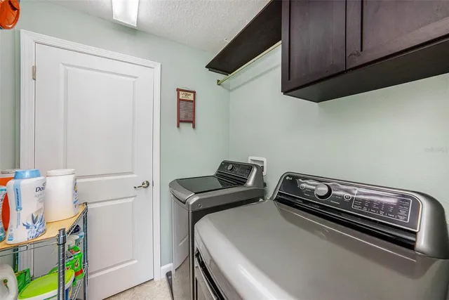 a room with storage and utility