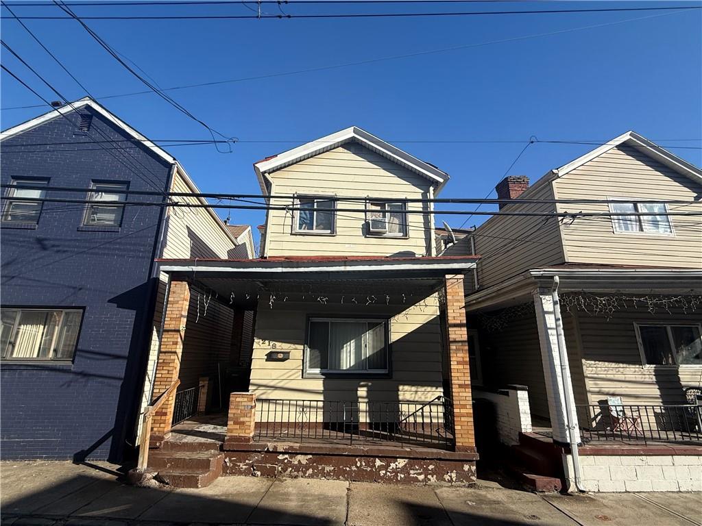 1205 Penn Street Pittsburgh, PA 15215 - Photo 35 of 49 a front view of a house