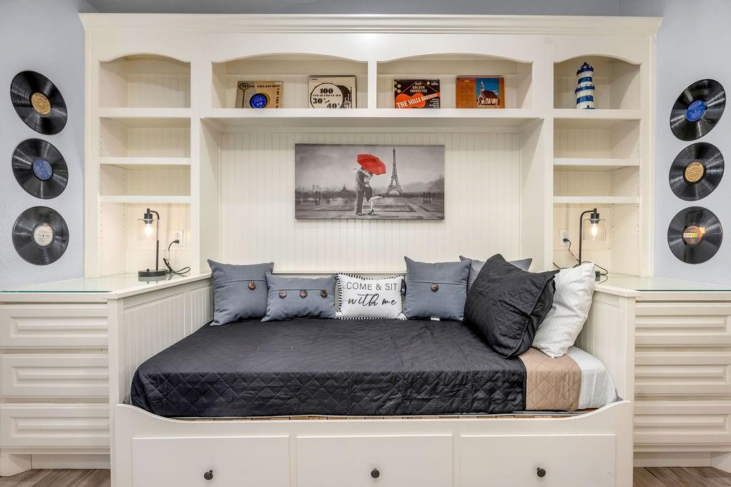 3330 Timberview Road Dallas, TX 75229 - Photo 25 of 39 Bedroom featuring wood-type flooring