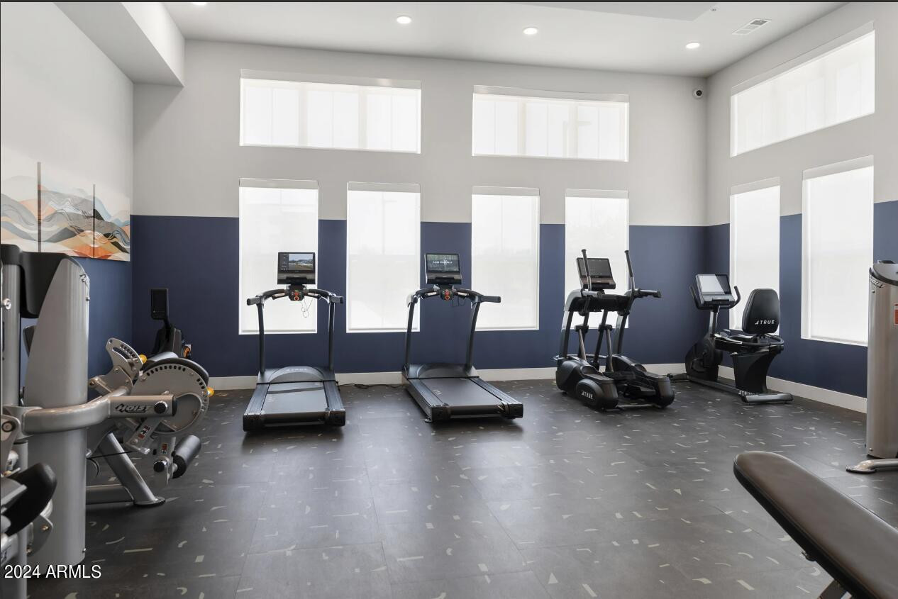 270 West Ocotillo Road, Unit 2 Queen Creek, AZ 85140 - Photo 3 of 6 a view of a room with gym equipment