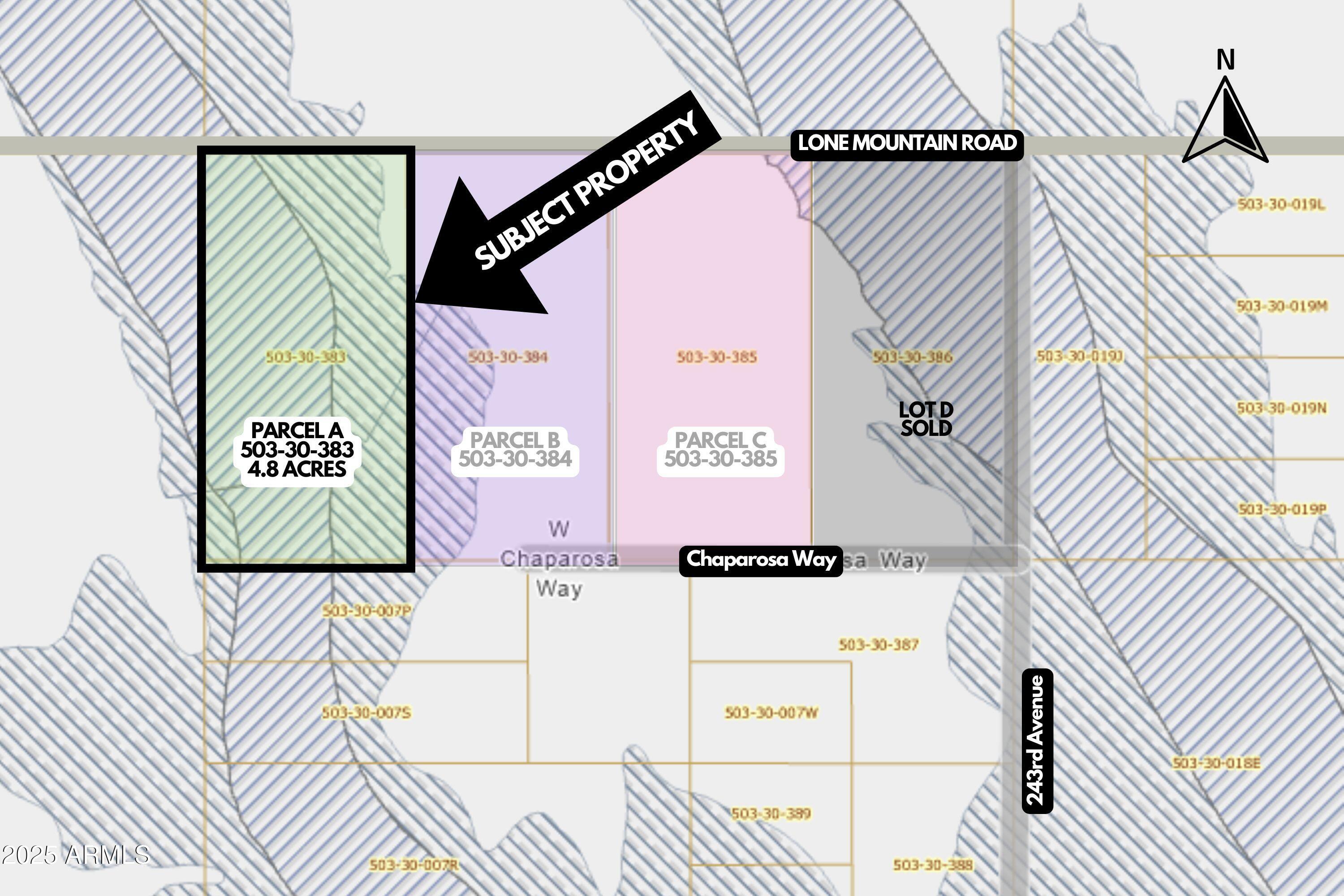 24423 West Lone Mountain Road, Unit A Wittmann, AZ 85361 - Photo 2 of 3 view of a wooden floor