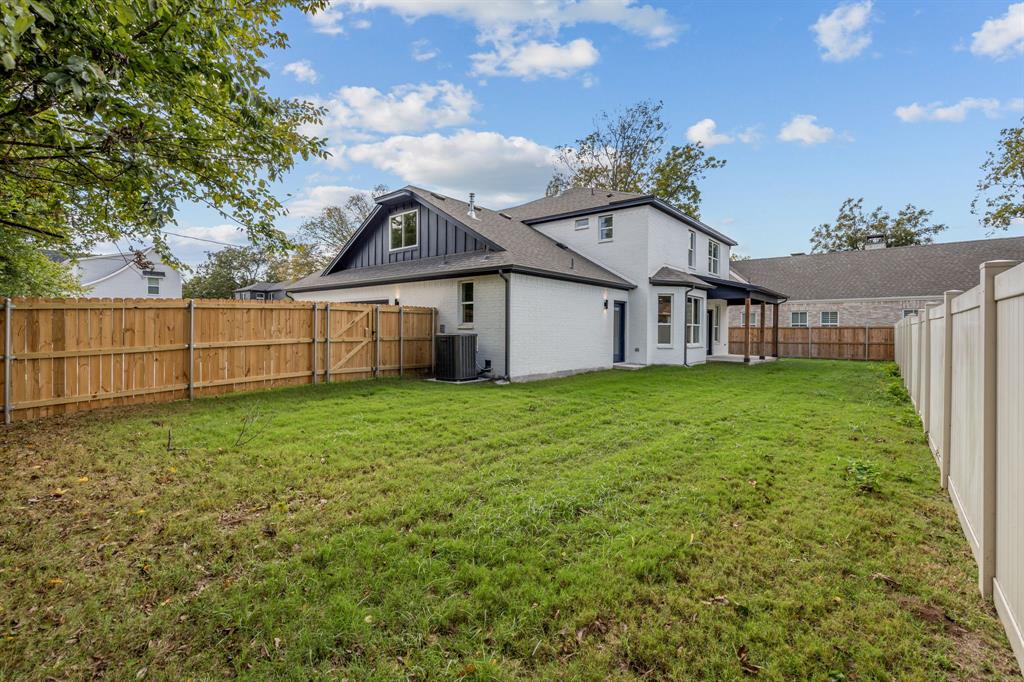 5720 Randolph Court Westworth Village, TX 76114 - Photo 38 of 40 a view of a house with a backyard