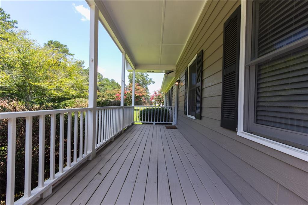 374 McGiboney Road Covington, GA 30016 - Photo 5 of 29 a view of wooden deck