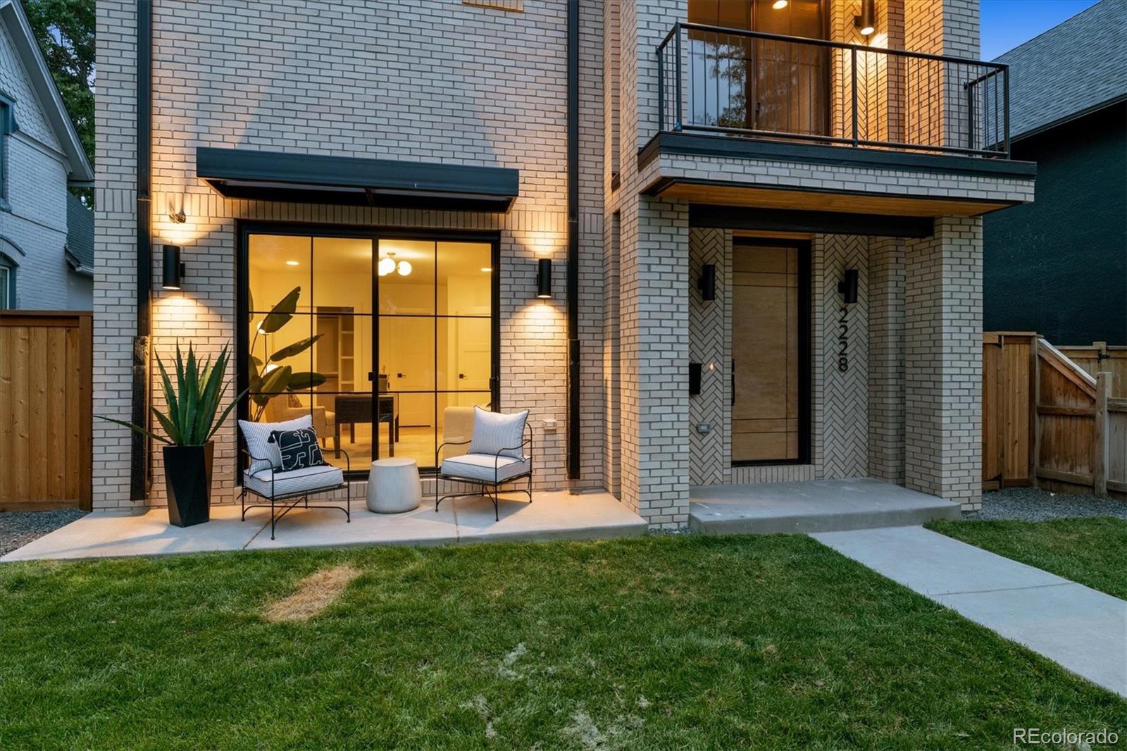 2228 Lowell Boulevard Denver, CO 80211 - Photo 47 of 49 a view of a house with backyard and porch