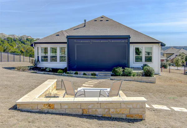 a front view of a house with porch
