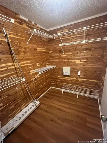 a view of a room with an empty space