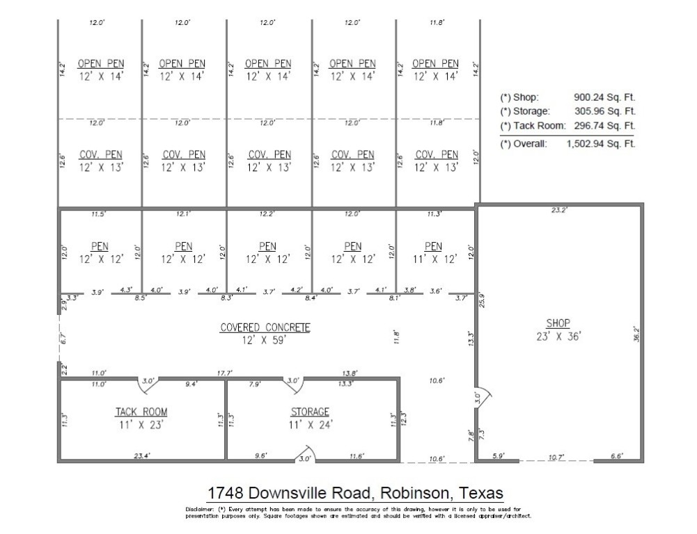1748 Downsville Road Robinson, TX 76706 - Photo 47 of 65