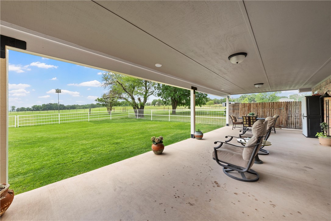1748 Downsville Road Robinson, TX 76706 - Photo 48 of 65 a view of a patio with a yard