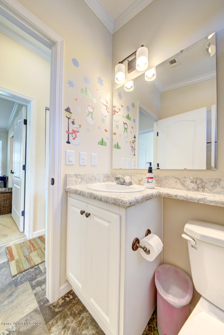 1256 Shell Court Northeast Palm Bay, FL 32907 - Photo 32 of 40 bathroom 2 vanity