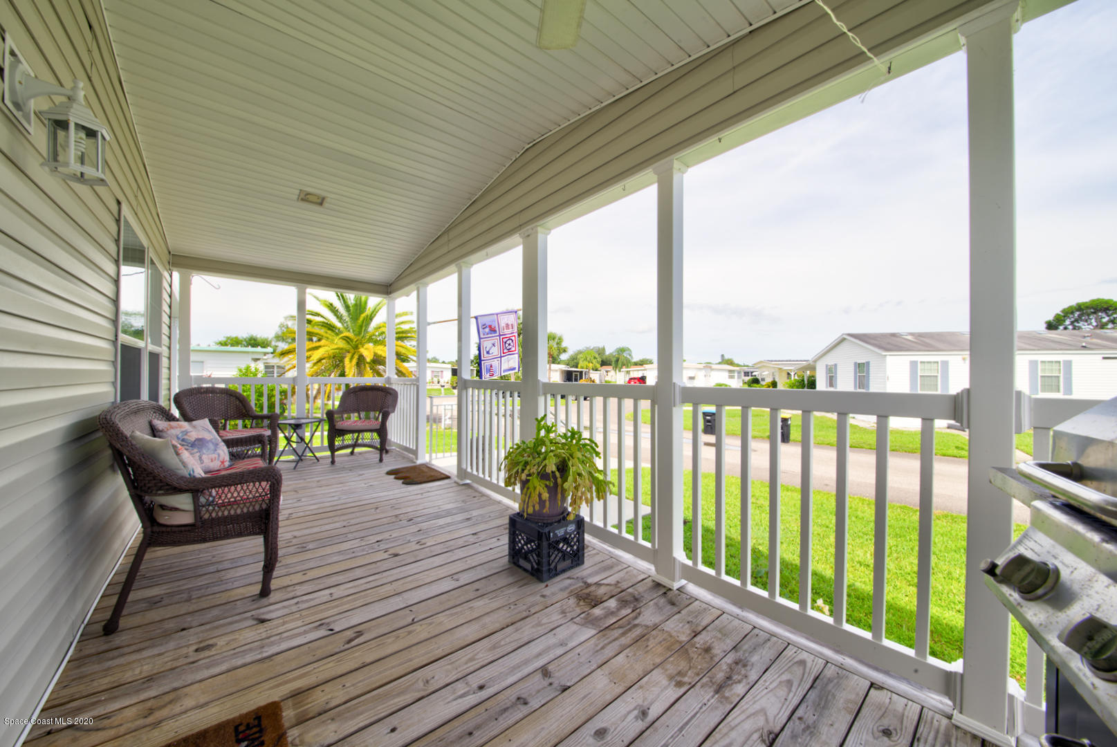 1256 Shell Court Northeast Palm Bay, FL 32907 - Photo 9 of 40 front porch view