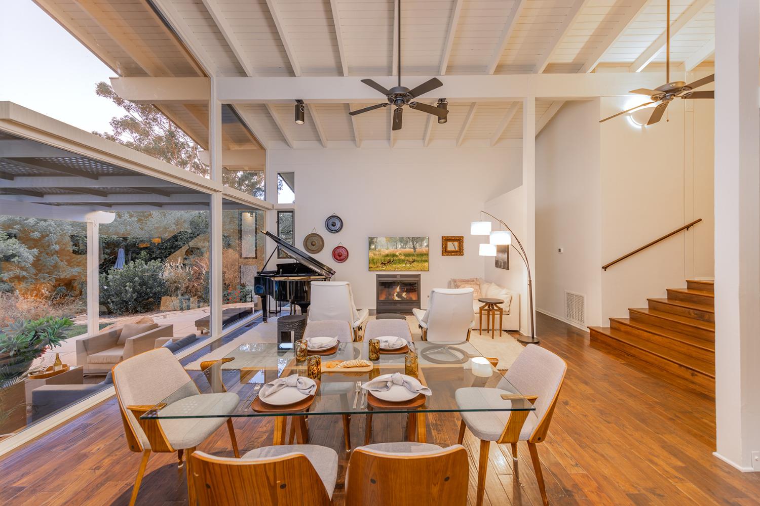 276 Running Ridge Trail Ojai, CA 93023 - Photo 11 of 31 a dining room with furniture and wooden floor