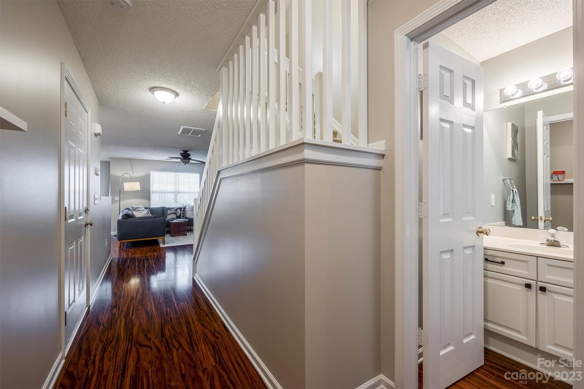9725 Mattforest Circle Charlotte, NC 28277 - Photo 4 of 29 a en suite bathroom with a sink and mirror