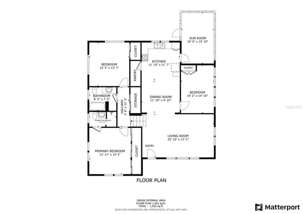 a picture of a floor plan