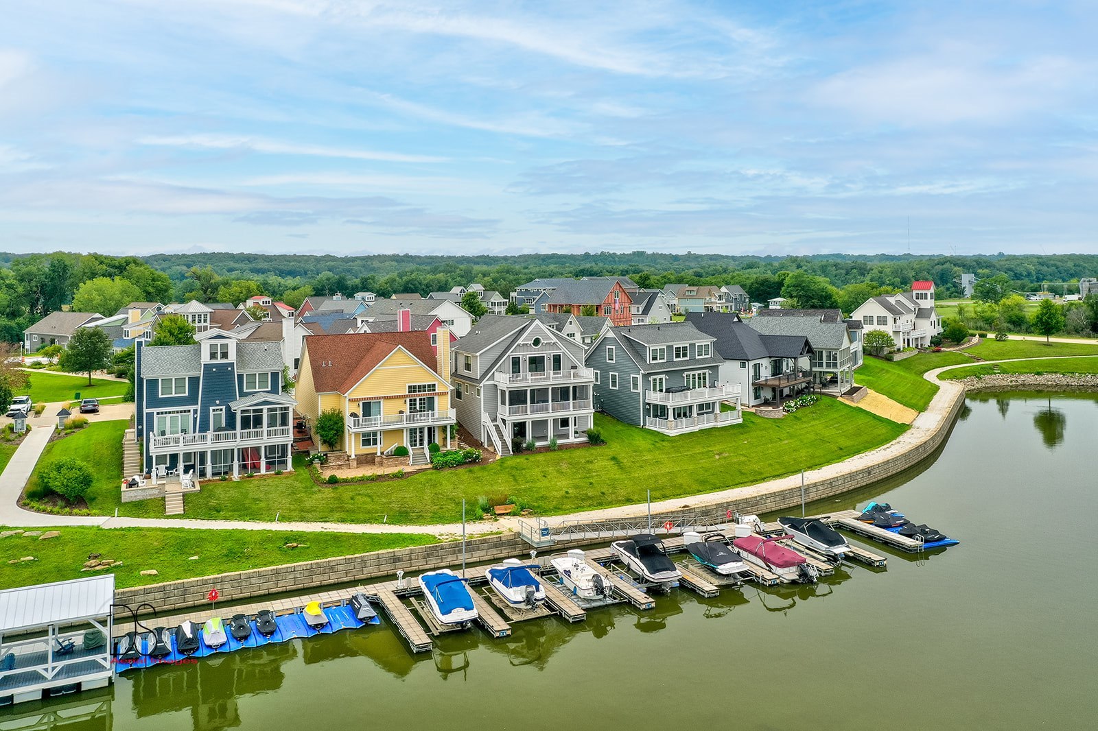 14 Waterside Way Ottawa, IL 61350 - Photo 13 of 36 an aerial view of a house
