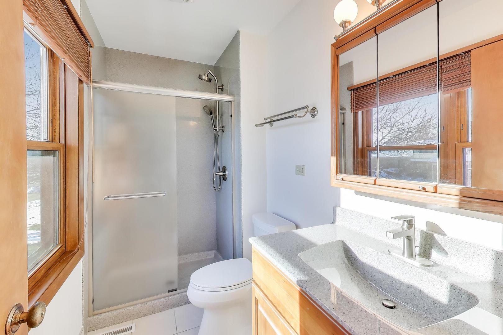 549 Ridgewood Lane Buffalo Grove, IL 60089 - Photo 13 of 17 a bathroom with a sink toilet and shower