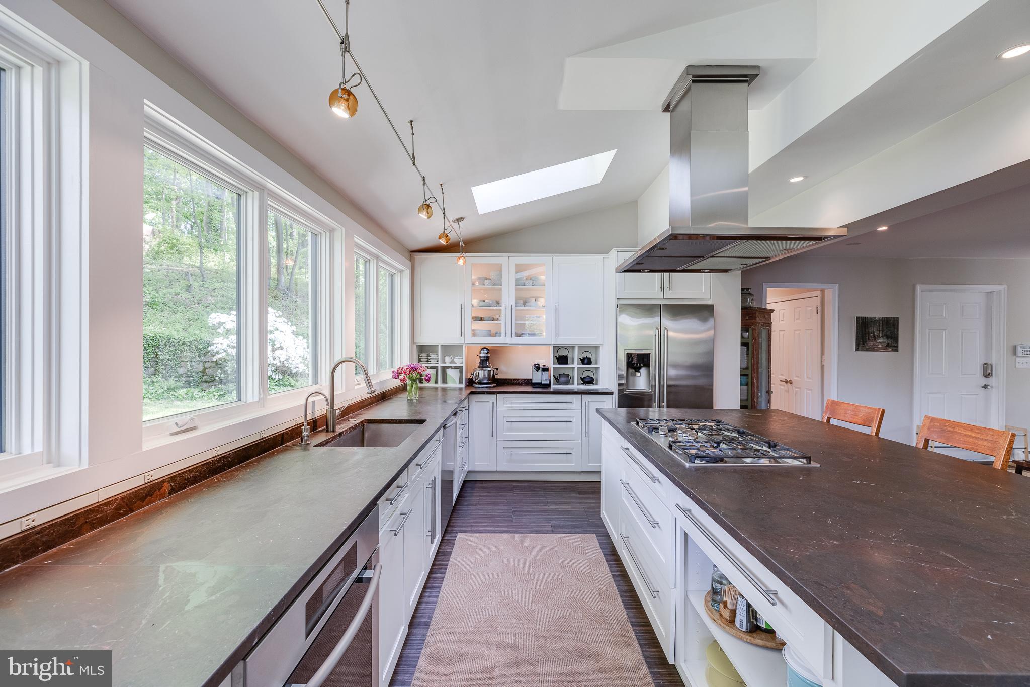 2015 Stone Ridge Lane Villanova, PA 19085 - Photo 18 of 67 Leathered Granite tops and wall of windows