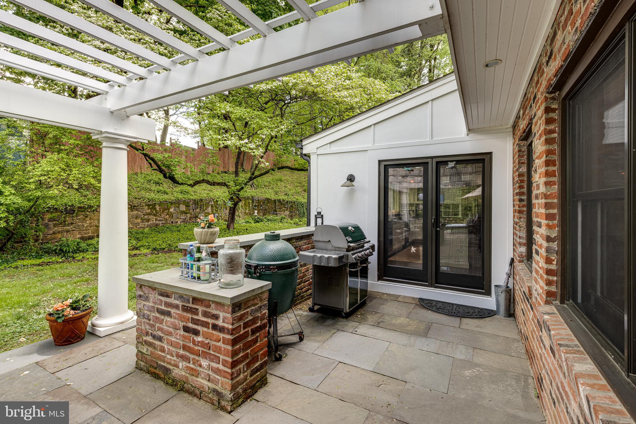 2015 Stone Ridge Lane Villanova, PA 19085 - Photo 27 of 67 Exterior Rear with Flagstone Patio