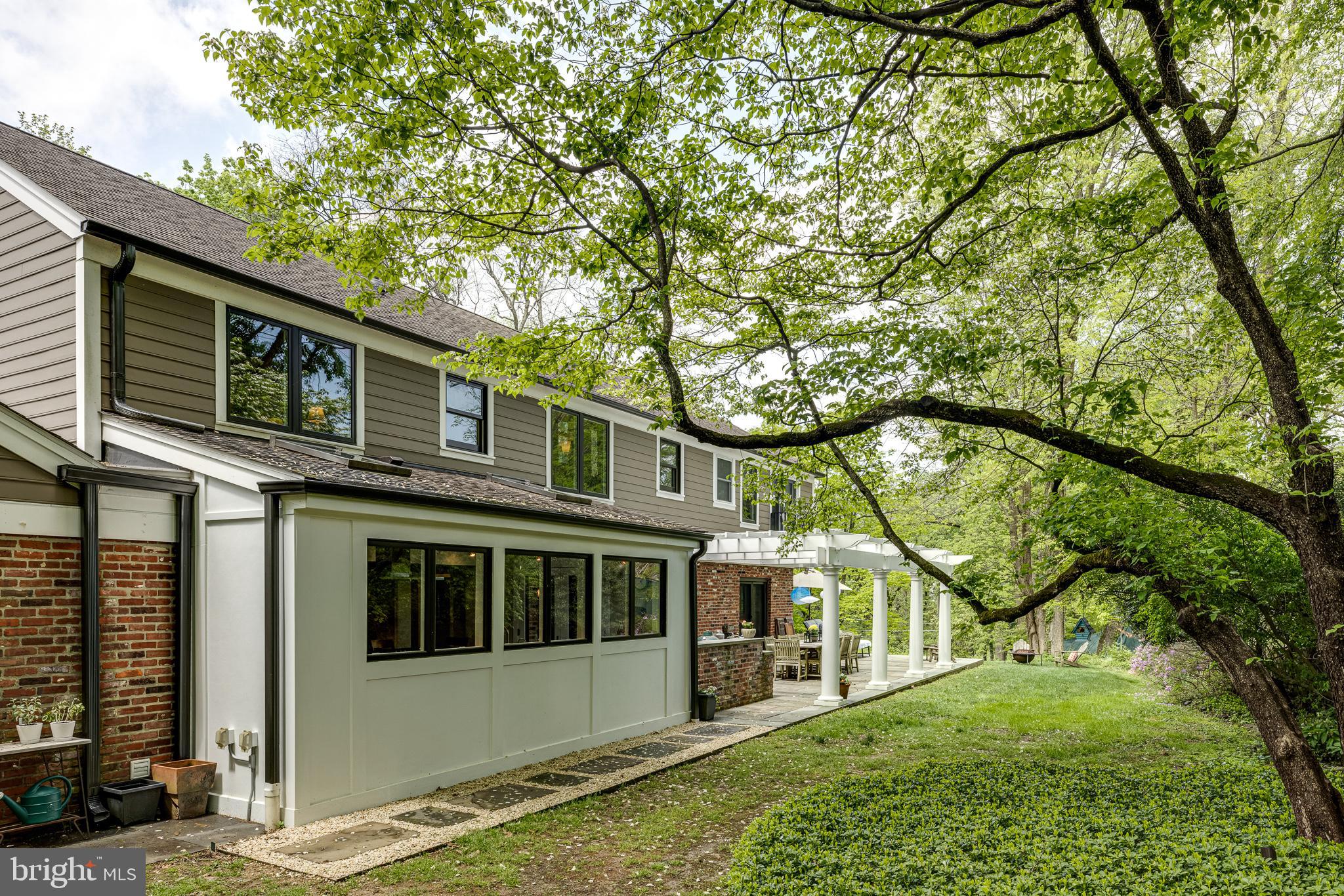 2015 Stone Ridge Lane Villanova, PA 19085 - Photo 64 of 67 Exterior Rear with Flagstone Patio