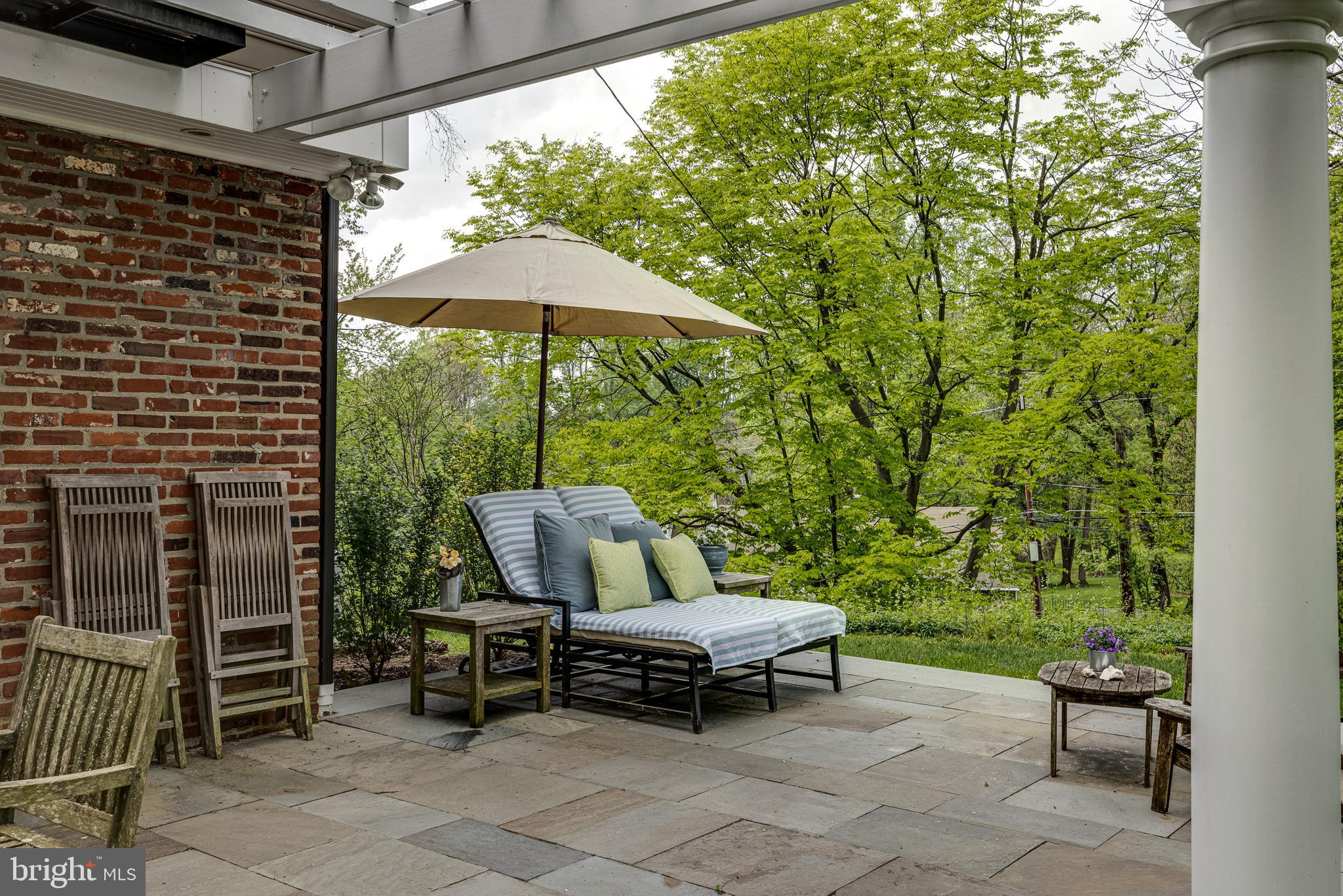 2015 Stone Ridge Lane Villanova, PA 19085 - Photo 9 of 67 Exterior Rear with Flagstone Patio