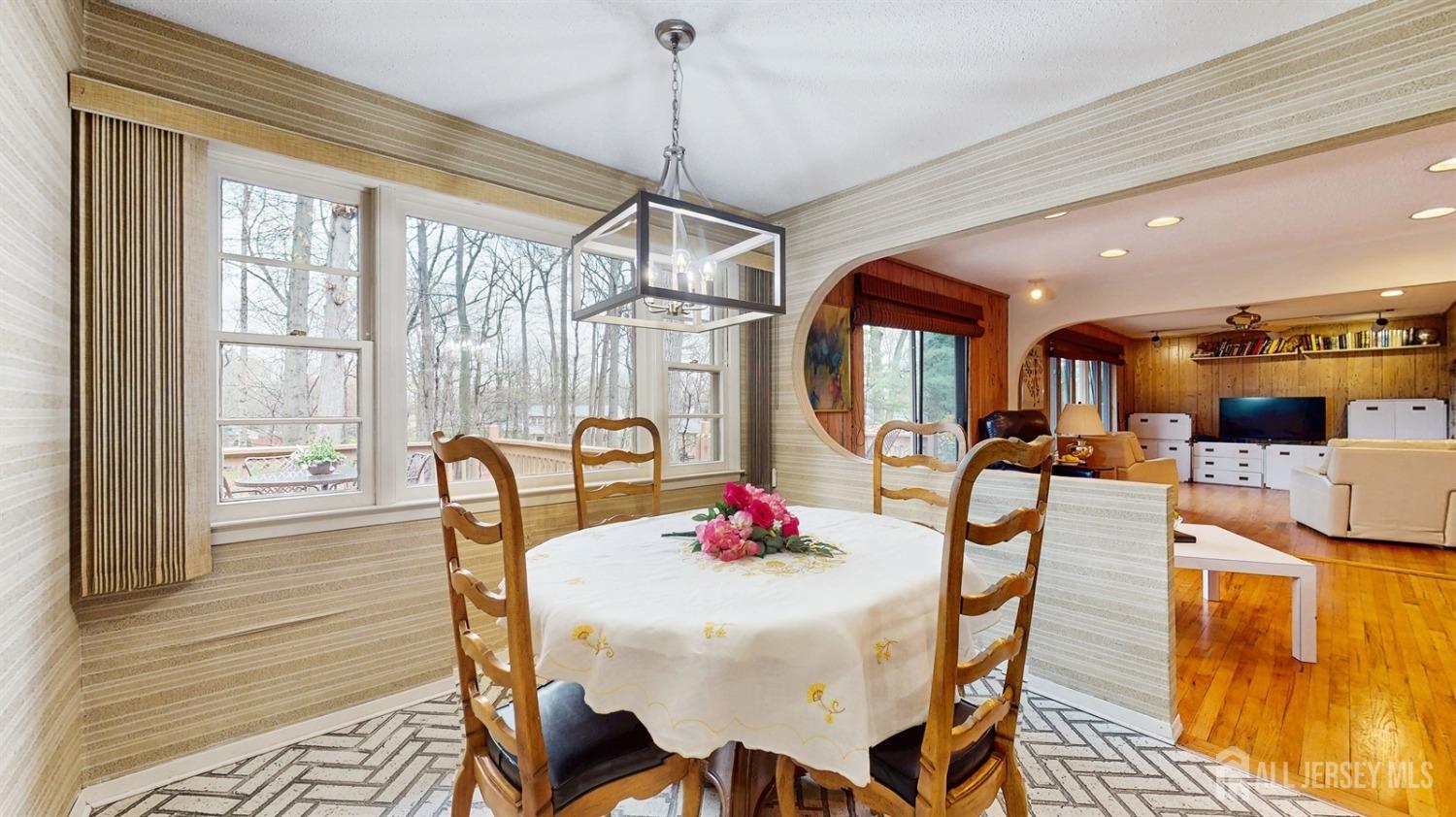 4 Whitewood Road Edison, NJ 08820 - Photo 8 of 31 a view of a dining room with furniture window and outside view