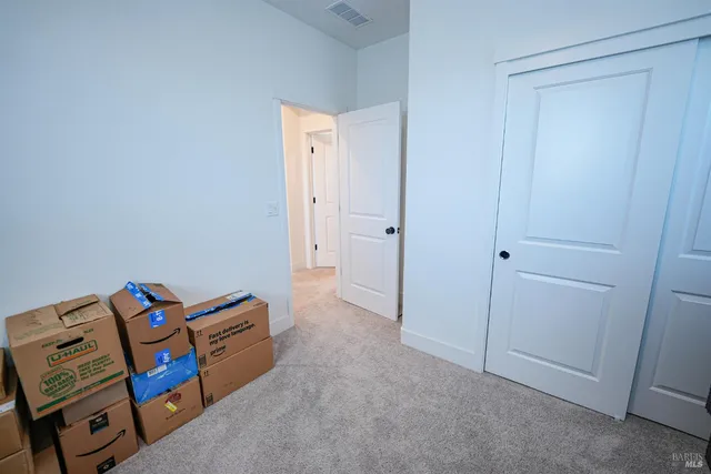 a room with storage and utility