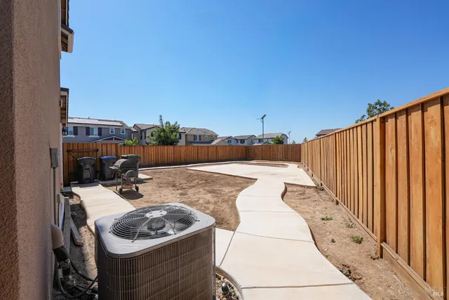 a terrace view with sitting space