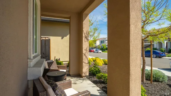 a view of balcony and patio