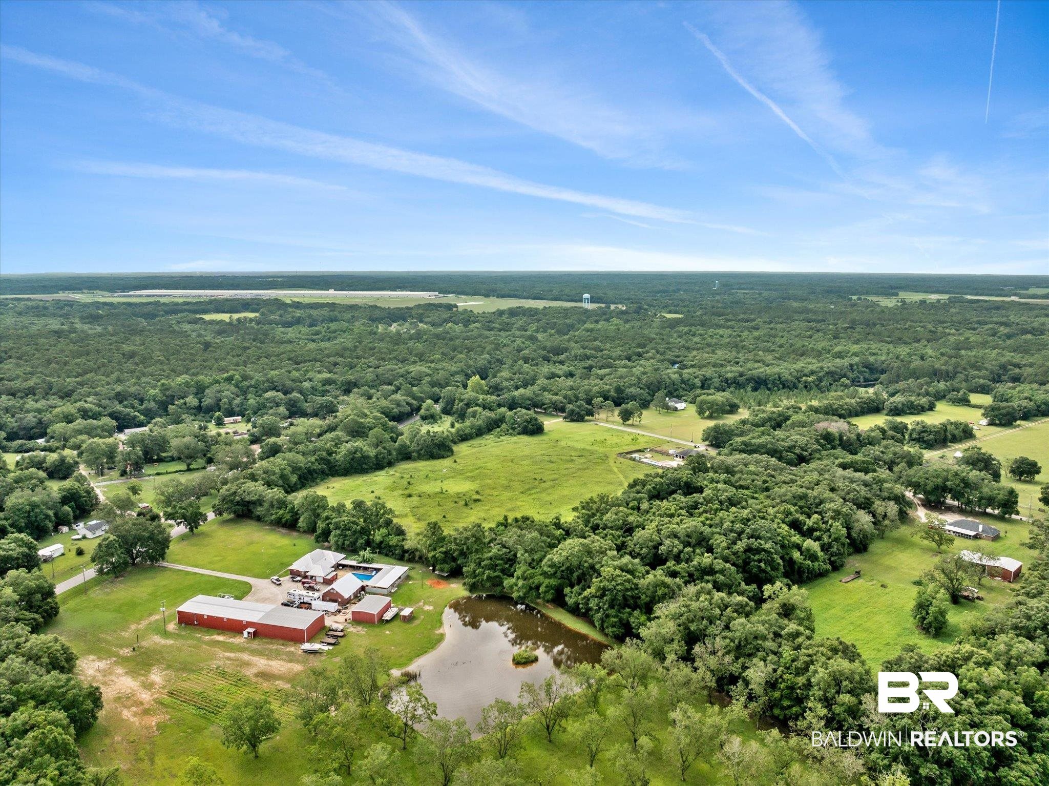 10000 Wells Road North Theodore, AL 36582 - Photo 11 of 17 Drone / aerial view