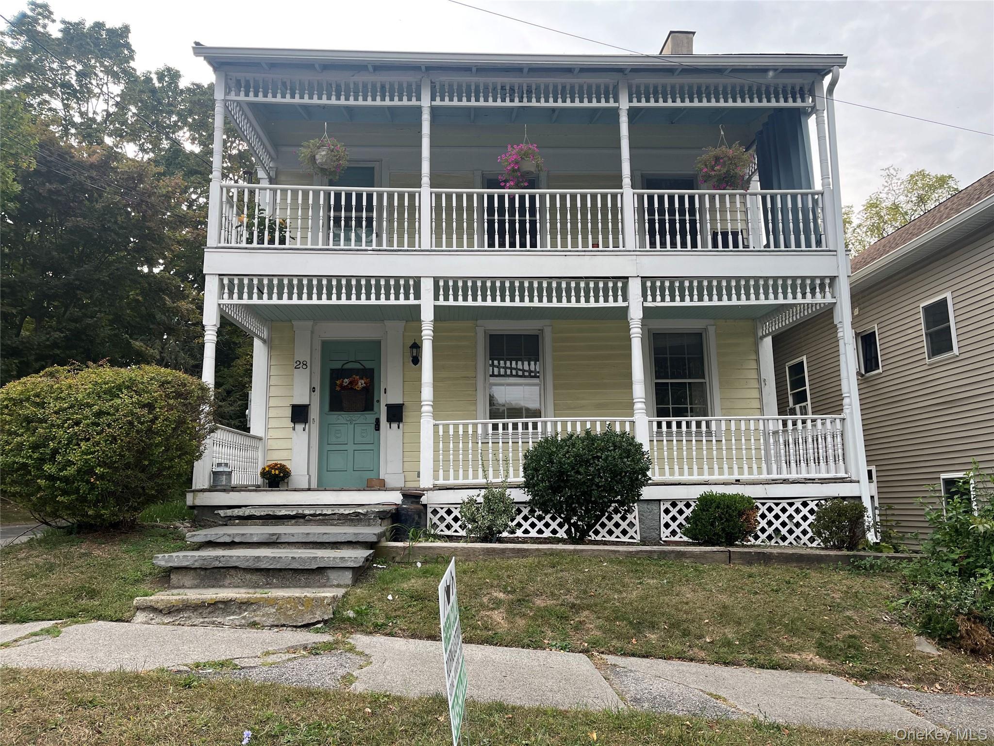 28 South Main Street, Unit 1 Florida, NY 10921 - Photo 1 of 1 View of front of property with a spacious front porch